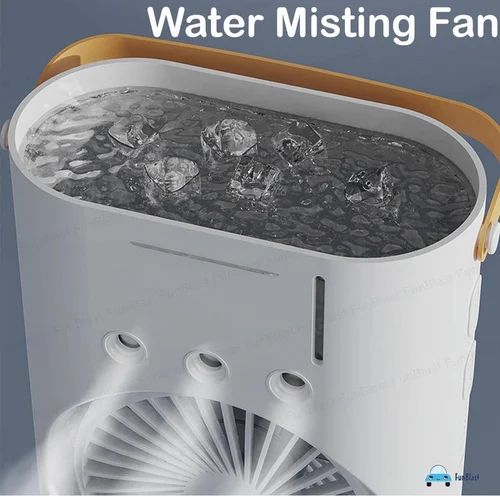 Double Ended Mini Spray Fan, Tank Capacity: 300 ml, 14.7 Inch