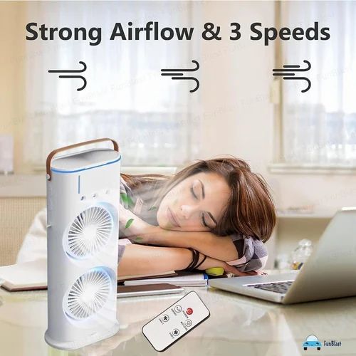 Double Ended Mini Spray Fan, Tank Capacity: 300 ml, 14.7 Inch