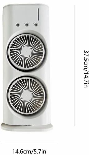 Double Ended Mini Spray Fan, Tank Capacity: 300 ml, 14.7 Inch