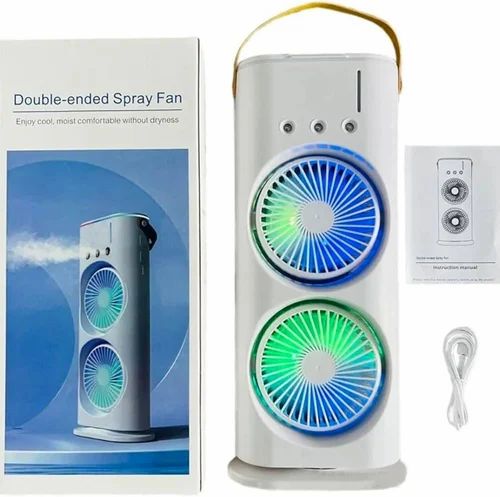 Double Ended Mini Spray Fan, Tank Capacity: 300 ml, 14.7 Inch